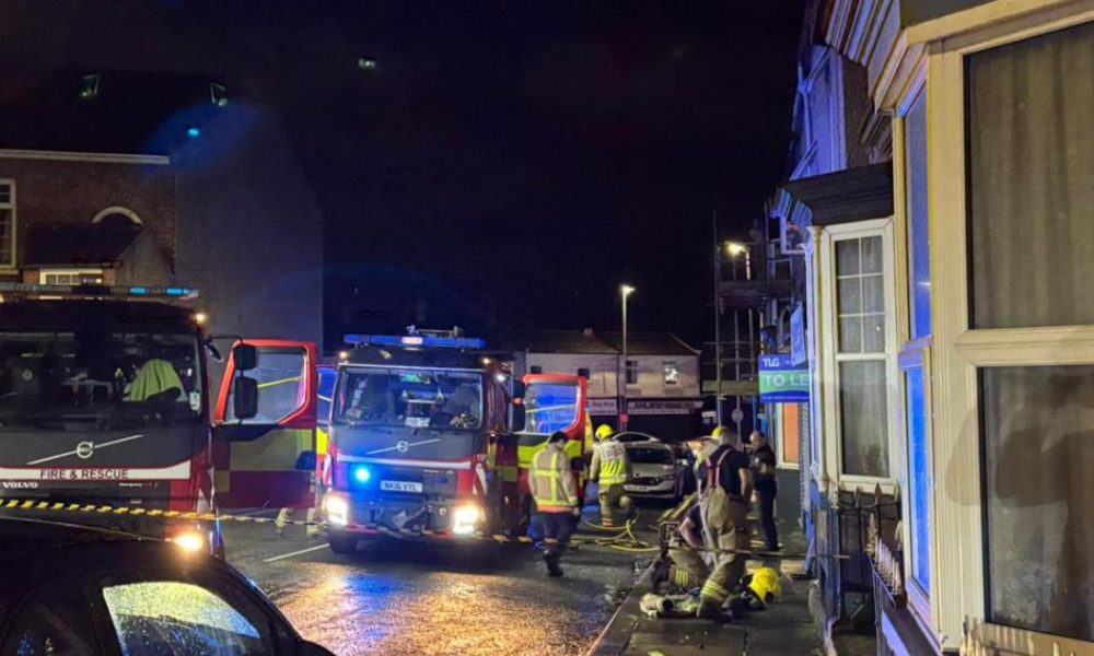 Emergency crews called to house fire in Darlington