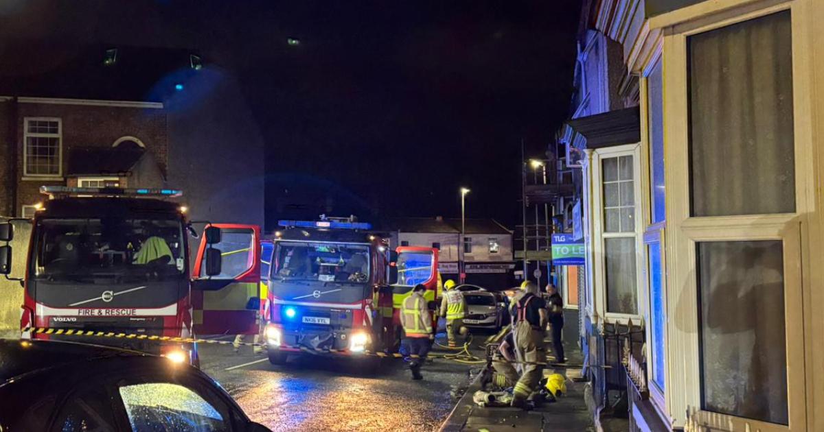 Emergency crews called to house fire in Darlington