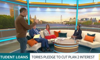 ITV GMB Martin Lewis clashes with Kemi Badenoch over student loans