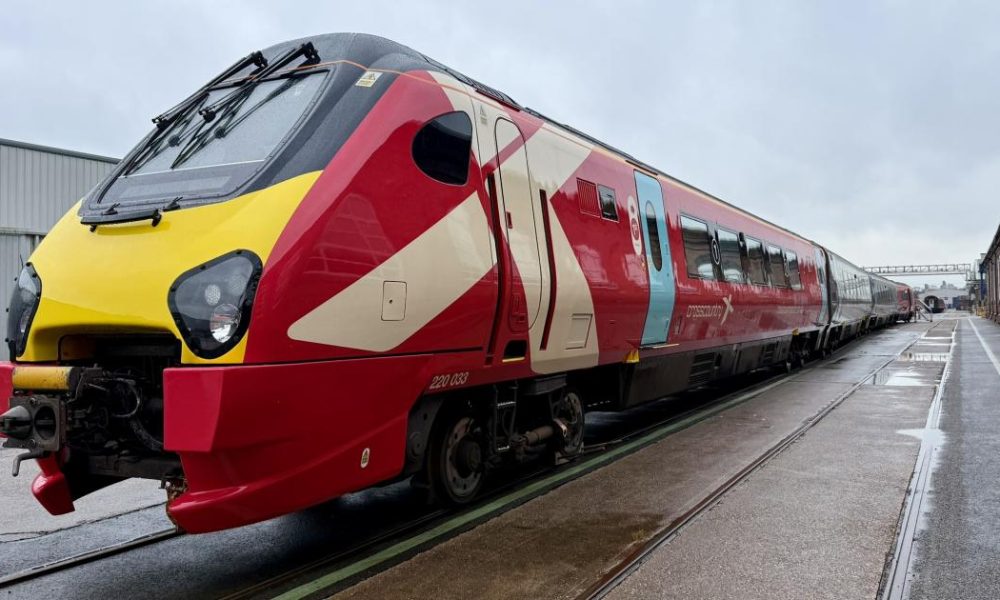First upgraded Voyager train returns to CrossCountry