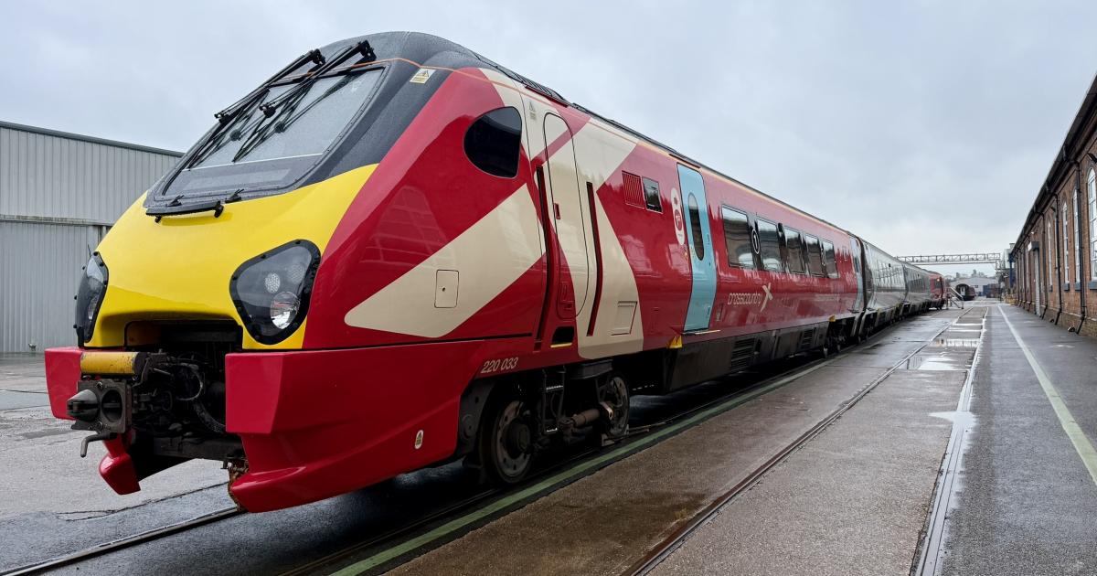 First upgraded Voyager train returns to CrossCountry