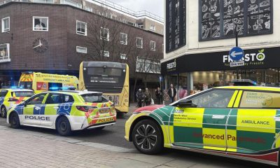 Emergency services called to incident at Ladbrokes in Bolton