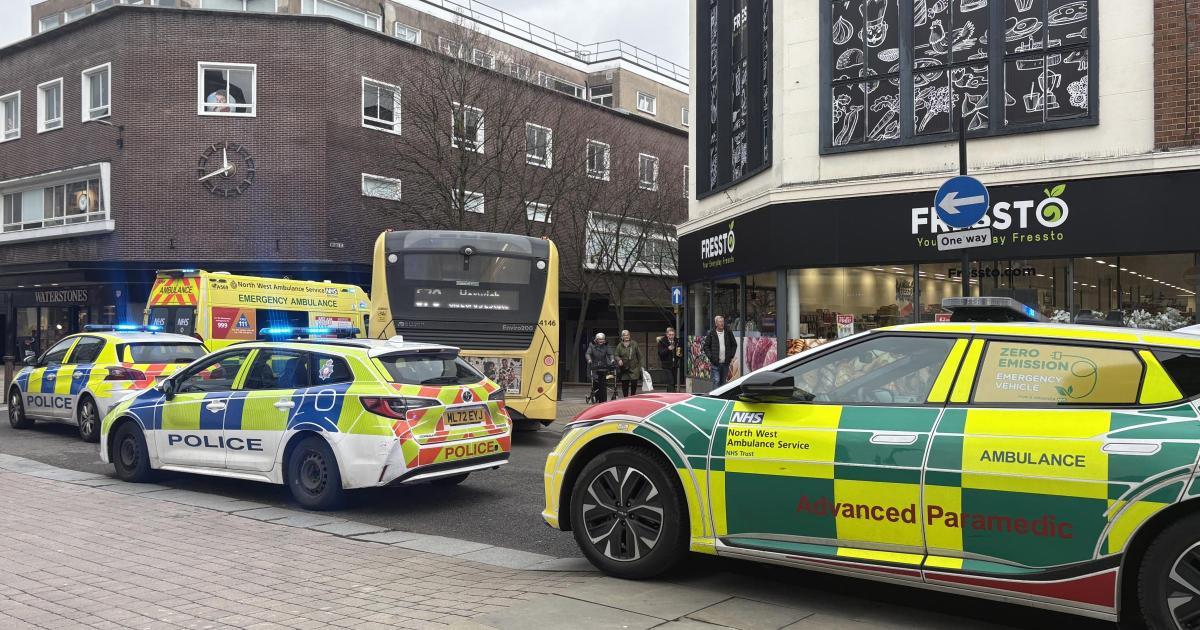 Emergency services called to incident at Ladbrokes in Bolton