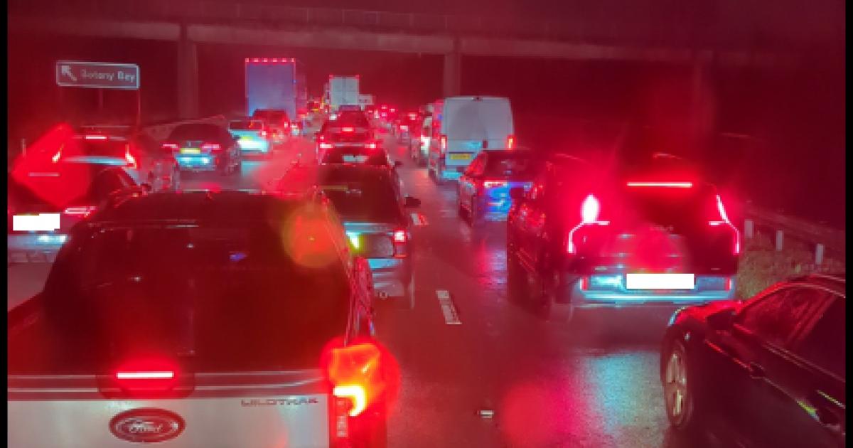 M61 closed at Junction 8 over concerns for welfare