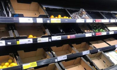 Lidl, Asda and UK supermarkets suffering supply shortages