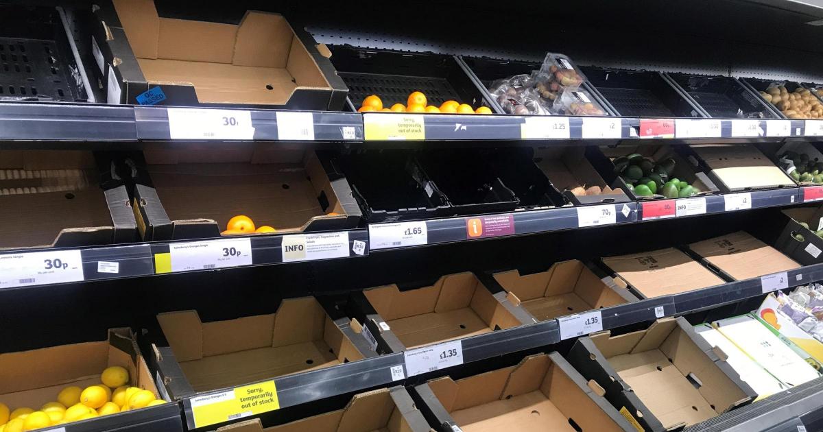 Lidl, Asda and UK supermarkets suffering supply shortages