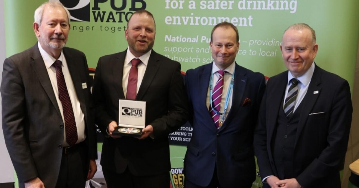 Durham Police Inspector Dave Clarke wins Pubwatch award