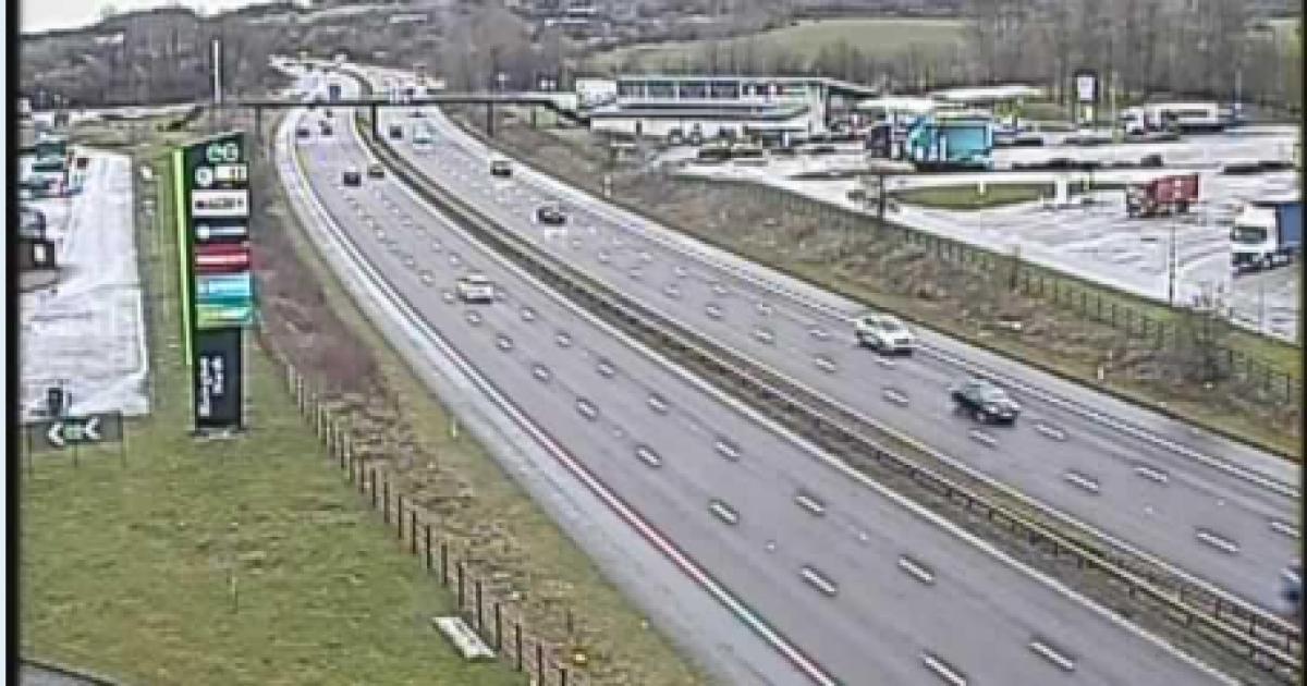 M61 was closed due to concern for welfare incident