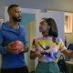 Marsai Martin as Callie Coleman and Omari Hardwick as Bobby Coleman in