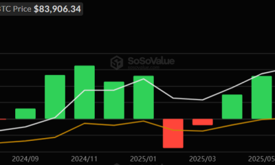 US Bitcoin ETF Monthly Flows.