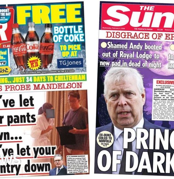 'Cops probe Mandelson' and 'Princes of Darkness'