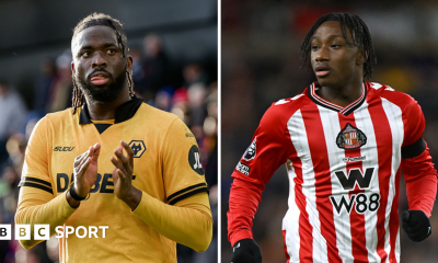 A split picture of Tolu Arokodare and Romaine Mundle