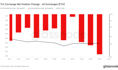 Ethereum Exchange Net Position Change
