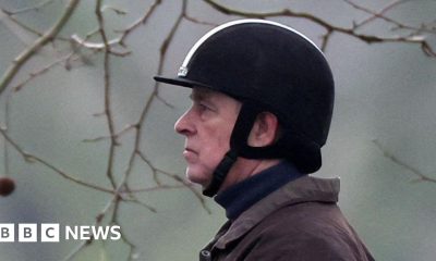 Why did Andrew Mountbatten-Windsor leave Royal Lodge in such a hurry?