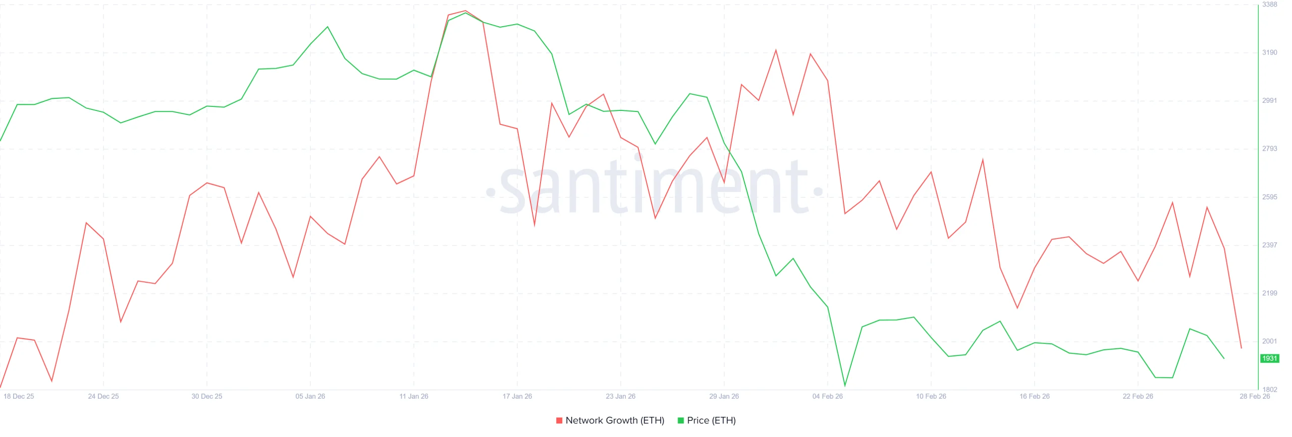 Ethereum New Addresses