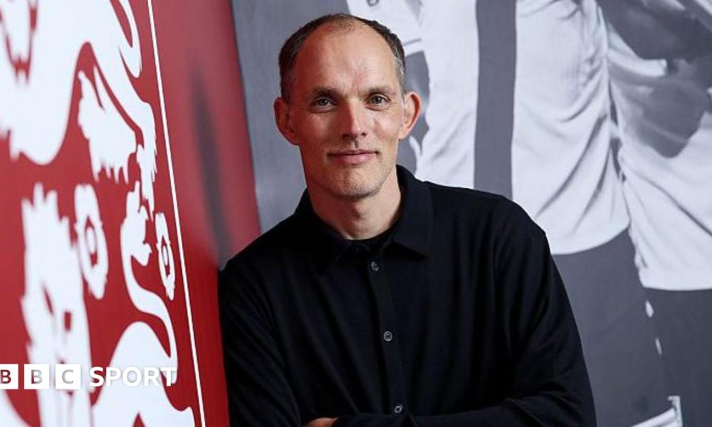 Thomas Tuchel after signing a contract extension as England head coach.