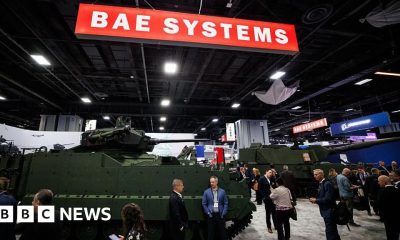Defence giant BAE hails record sales as workers remain on strike