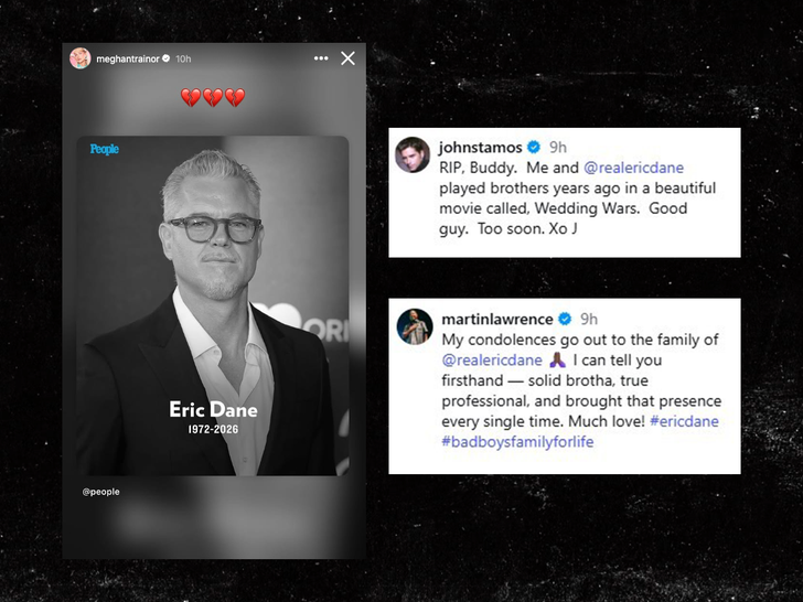 Tributes to Eric Dane on Social Media