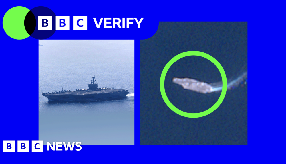 US build-up of warships and fighter jets tracked near Iran