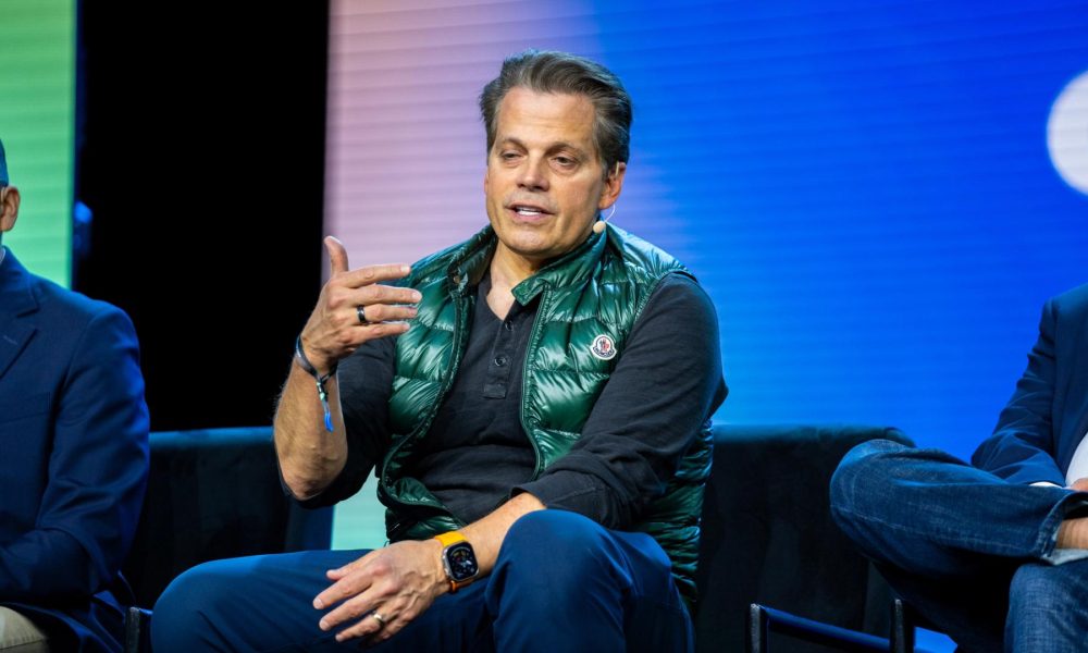 SkyBridge's Scaramucci is buying the bitcoin dip, calls Trump a crypto President