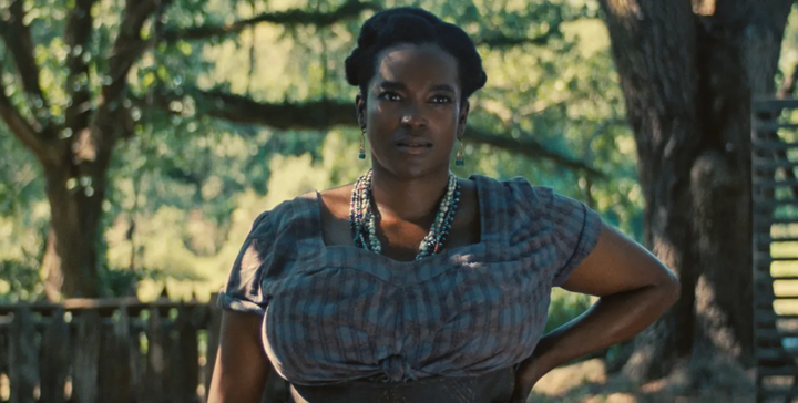 Wunmi Mosaku in character as Annie in Sinners