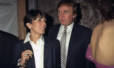 Ghislaine Maxwell and Donald Trump in 1997.