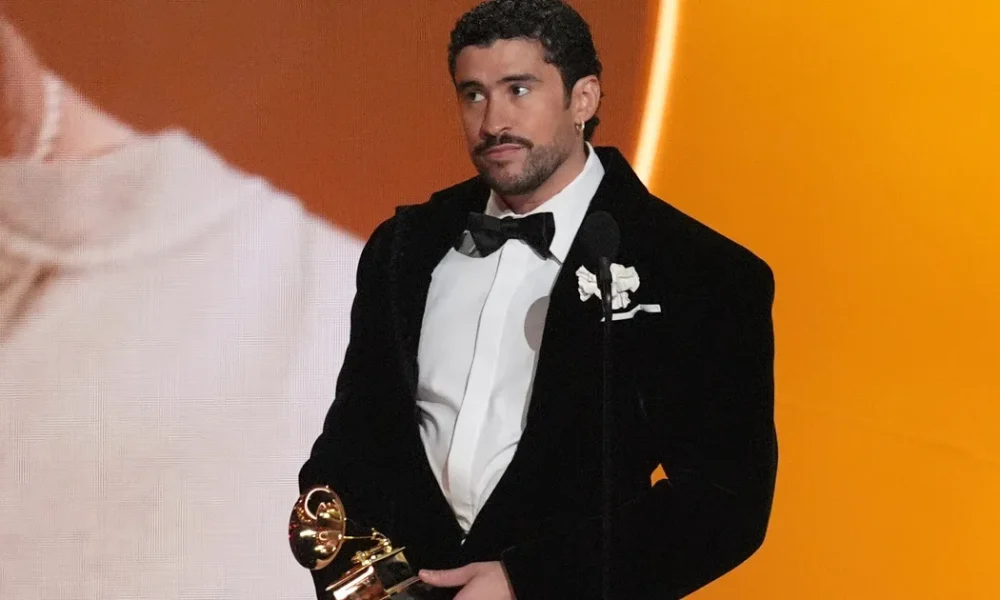 Bad Bunny Declares 'ICE Out' During Grammy Awards Speech