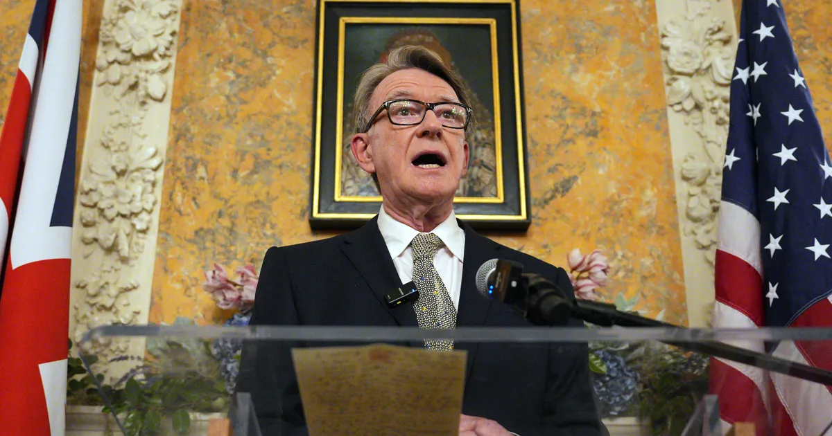 Government Hands Police Evidence Mandelson Leaked Sensitive Market Info