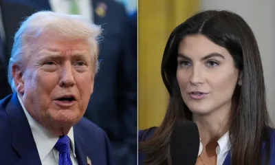 Donald Trump and CNN's Kaitlan Collins