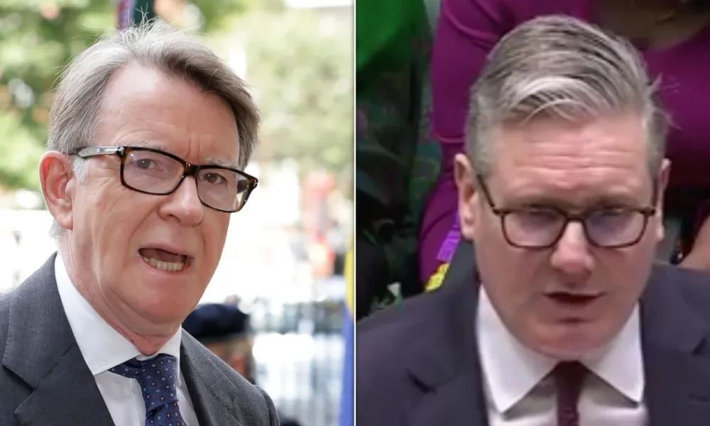 Peter Mandelson 'Betrayed' Britain, Keir Starmer Says In Tense PMQs