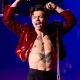 Harry Styles performing at the 2023 Brit Awards