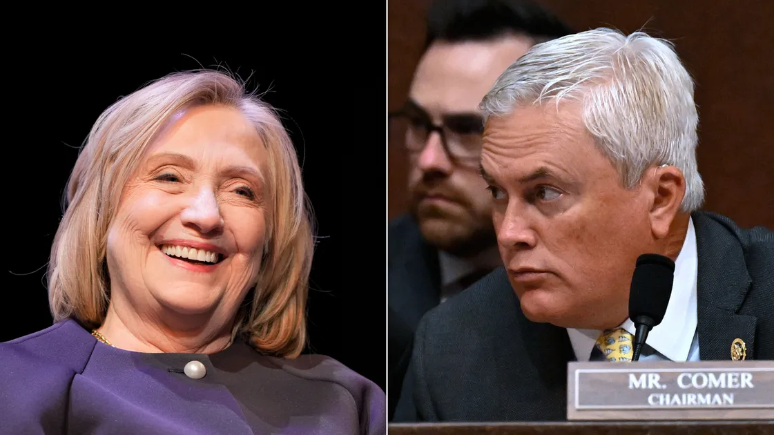Hillary Clinton Dares Rep. James Comer To Let Her Testify About Epstein