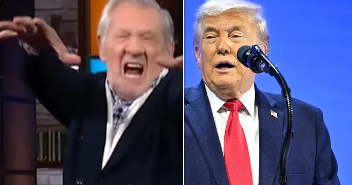 Ian McKellen Reveals The Moment He Took Aim At Trump While Filming New Marvel Movie