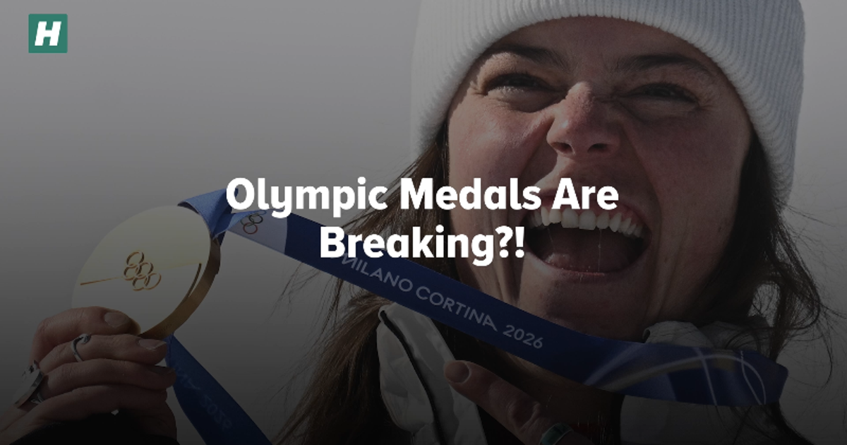 Olympic Medals Are Breaking?!