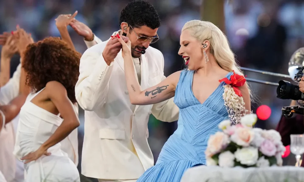 Lady Gaga Sends Love To Bad Bunny After Surprise Super Bowl Performance