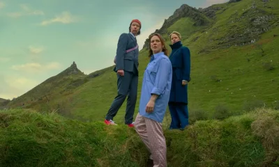 Caoilfhionn Dunne, Roisin Gallagher and Sinead Keenan in How To Get To Heaven From Belfast