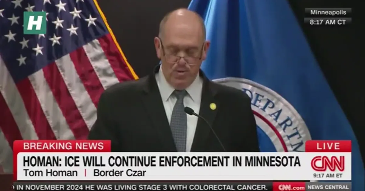 Border Czar: Minnesota Operation 'Has Concluded'