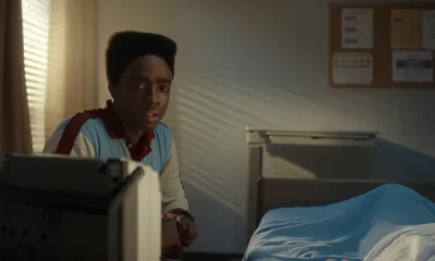 Caleb McLaughlin as Lucas Sinclair in the fifth and final season of Netflix's Stranger Things