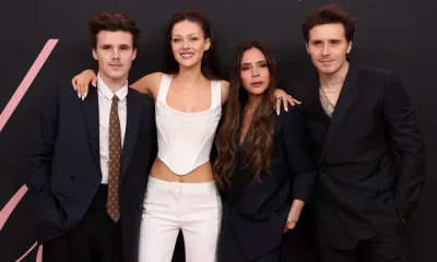 Nicola Peltz Beckham, Victoria Beckham and Brooklyn Peltz Beckham in February 2024