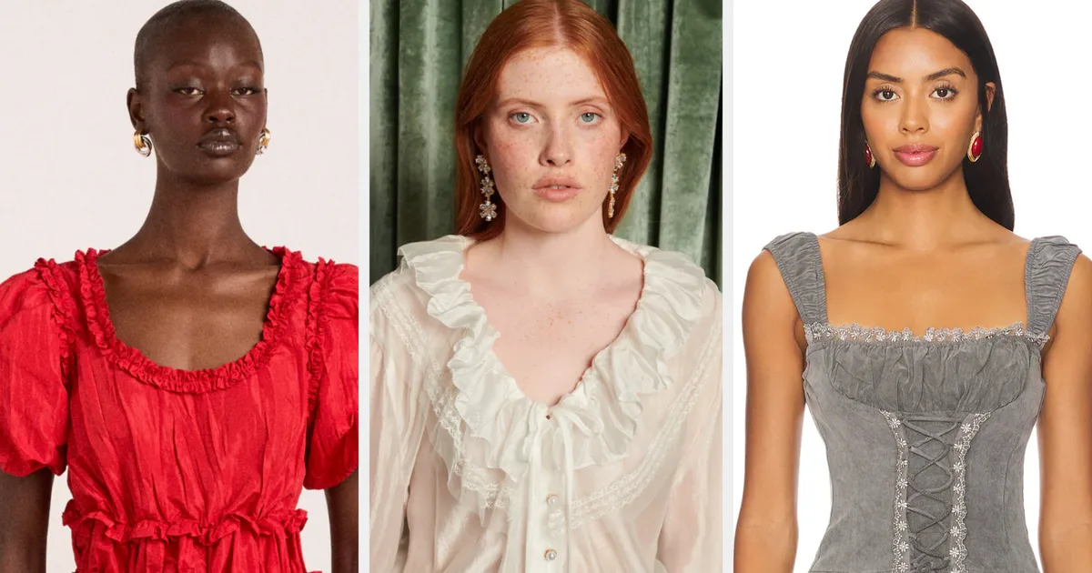 Wuthering Heights-Inspired Tops, Dresses And Skirts To Shop Right Now