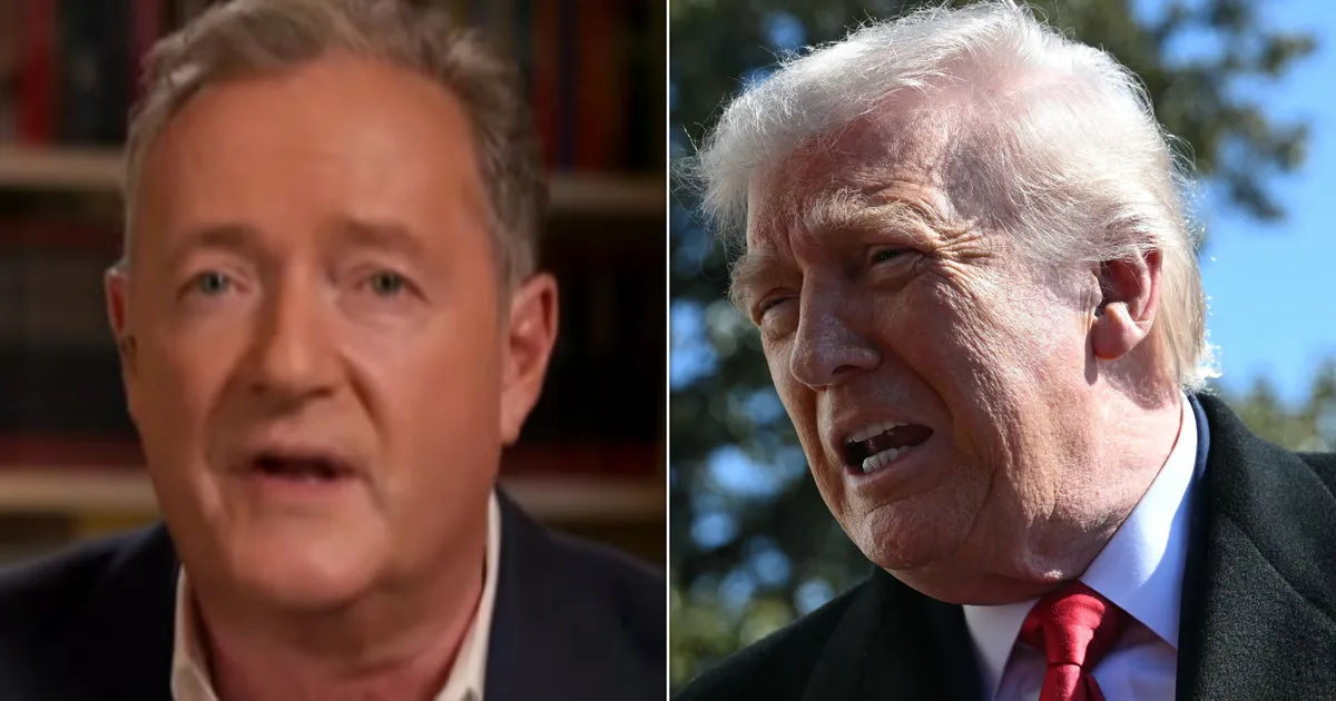Piers Morgan Predicts Trump Will Become A ‘Lame Duck’ After 2026 Midterms