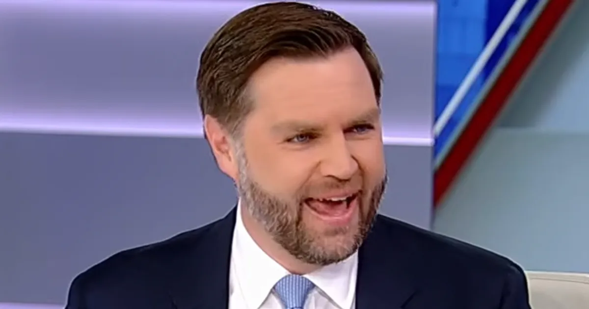 Critics Rip JD Vance Over 'Most Cartoonishly Evil Laugh' After Question About 2028 Election