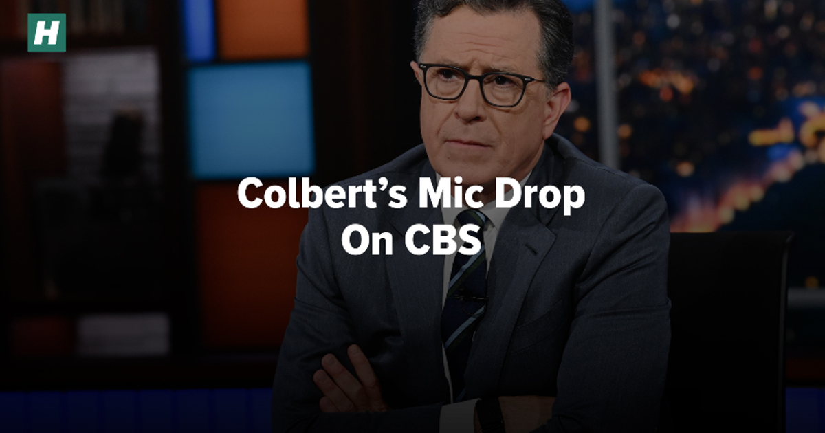 Colbert’s Mic Drop On CBS