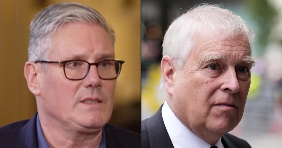 'Nobody Is Above The Law': Starmer Weighs In On Andrew Allegations