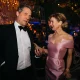 Hugh Grant and Renée Zellweger pictured together after the 2020 Baftas