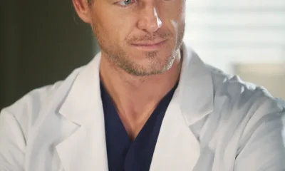 Eric Dane on the set of Grey's Anatomy