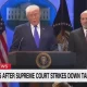 Trump 'Absolutely Ashamed' Of Supreme Court