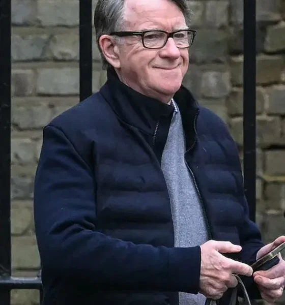Peter Mandelson Arrested Over Misconduct In Public Office