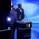 Michael B. Jordan and Delroy Lindo presenting at the 2026 Baftas