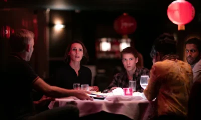 Bertie Carvel, Suranne Jones and Tom Taylor in Doctor Foster